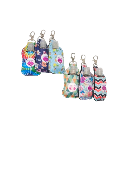 Hand Sanitizer and Keychain Holder