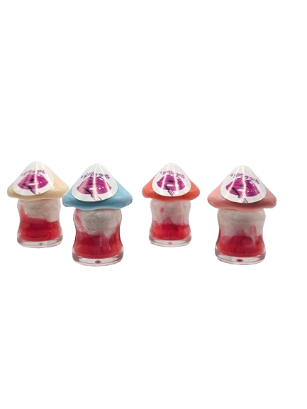 strawberry shortcake mushrooms