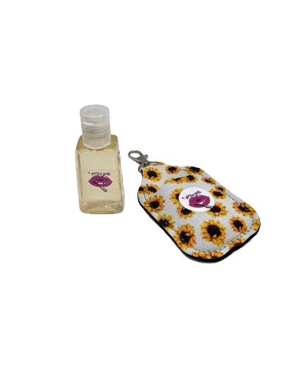 Hand Sanitizer and Keychain Holder