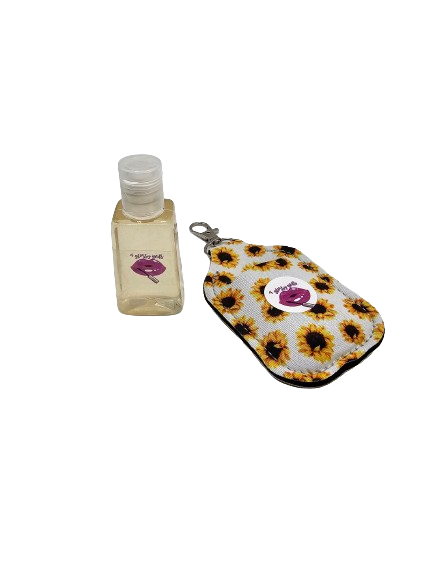 Hand Sanitizer and Keychain Holder
